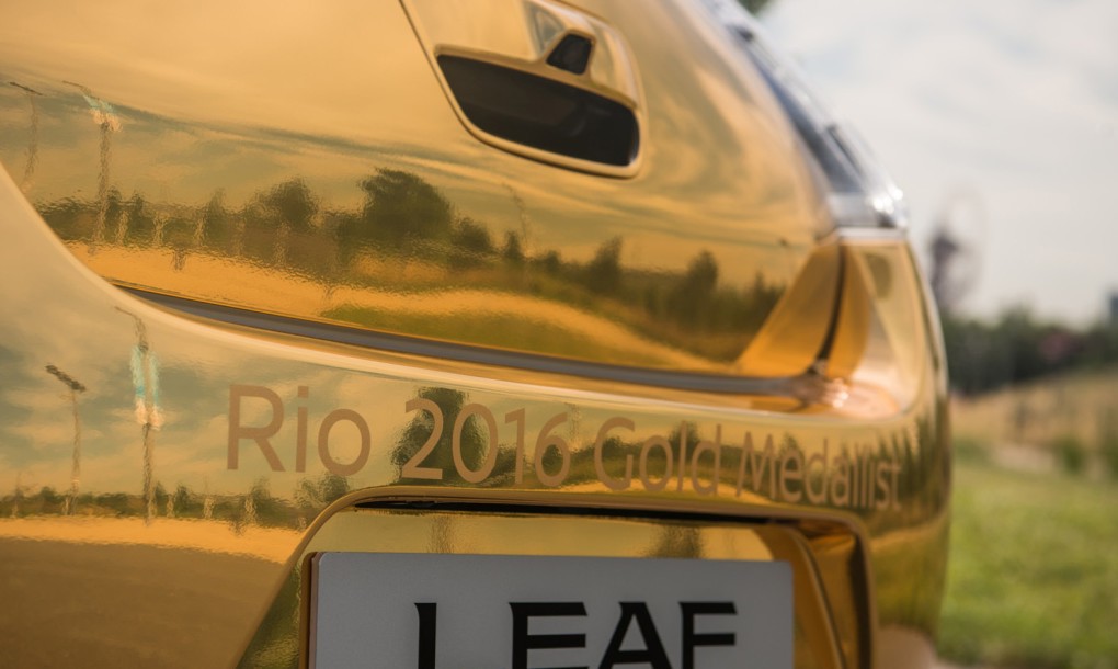 Nissan Leaf, o carro elétrico das Olimípadas (Divulgação / Nissan)