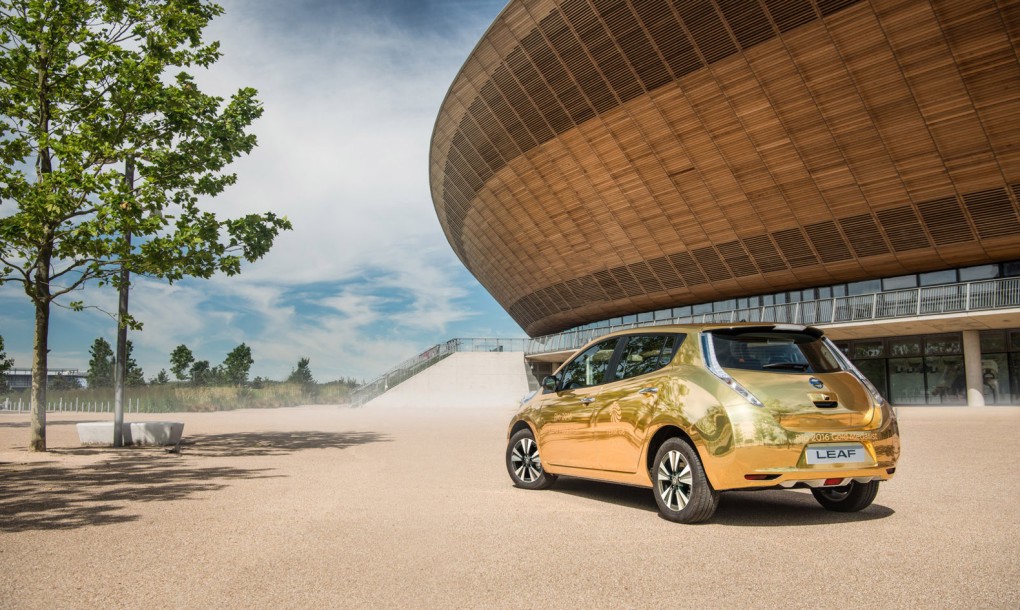 Nissan Leaf, o carro elétrico das Olimípadas (Divulgação / Nissan)