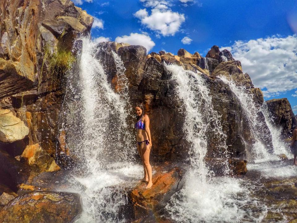 A viajante brasileira, Tarini Ferreti, viaja o Brasil de carona (Foto: Tarini Ferreti)