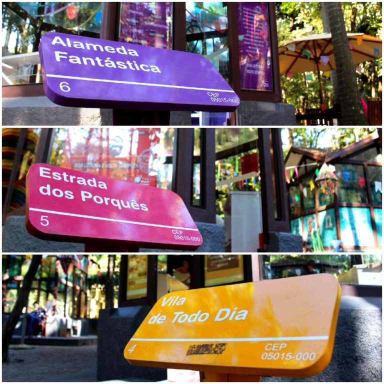 Casinhas temáticas para as crianças praticarem a leitura no Parque da Água Branca em São Paulo (Foto: La Viagem)