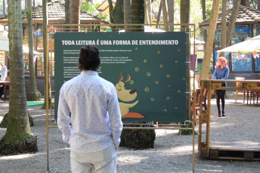 Área de Leitura no Parque da Água Branca em São Paulo (Foto: La Viagem)