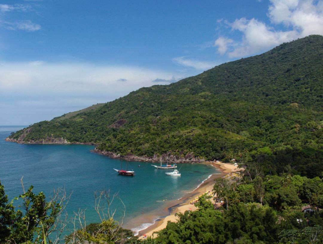 A Praia do Jabaquara, é um destino paradisíaco de Ilhabela, no litoral de São Paulo. (Foto: La Viagem)