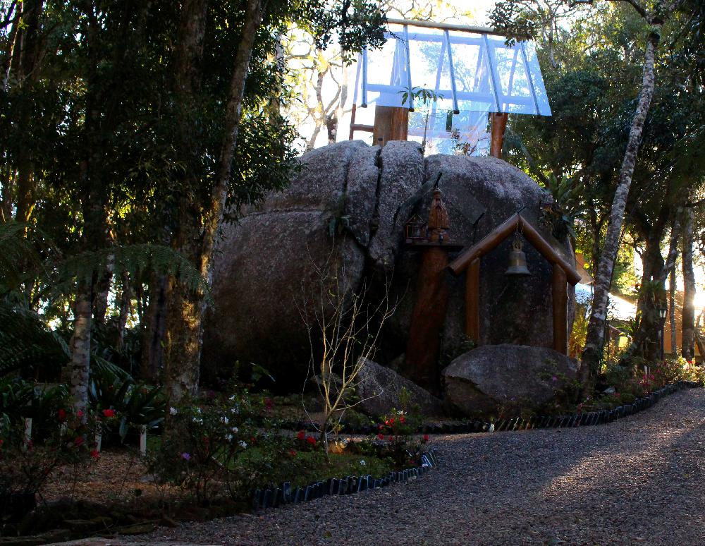 Casa de Vidro encontrada em Monte Verde, no Sul de Minas Gerais. (Foto: La Viagem)