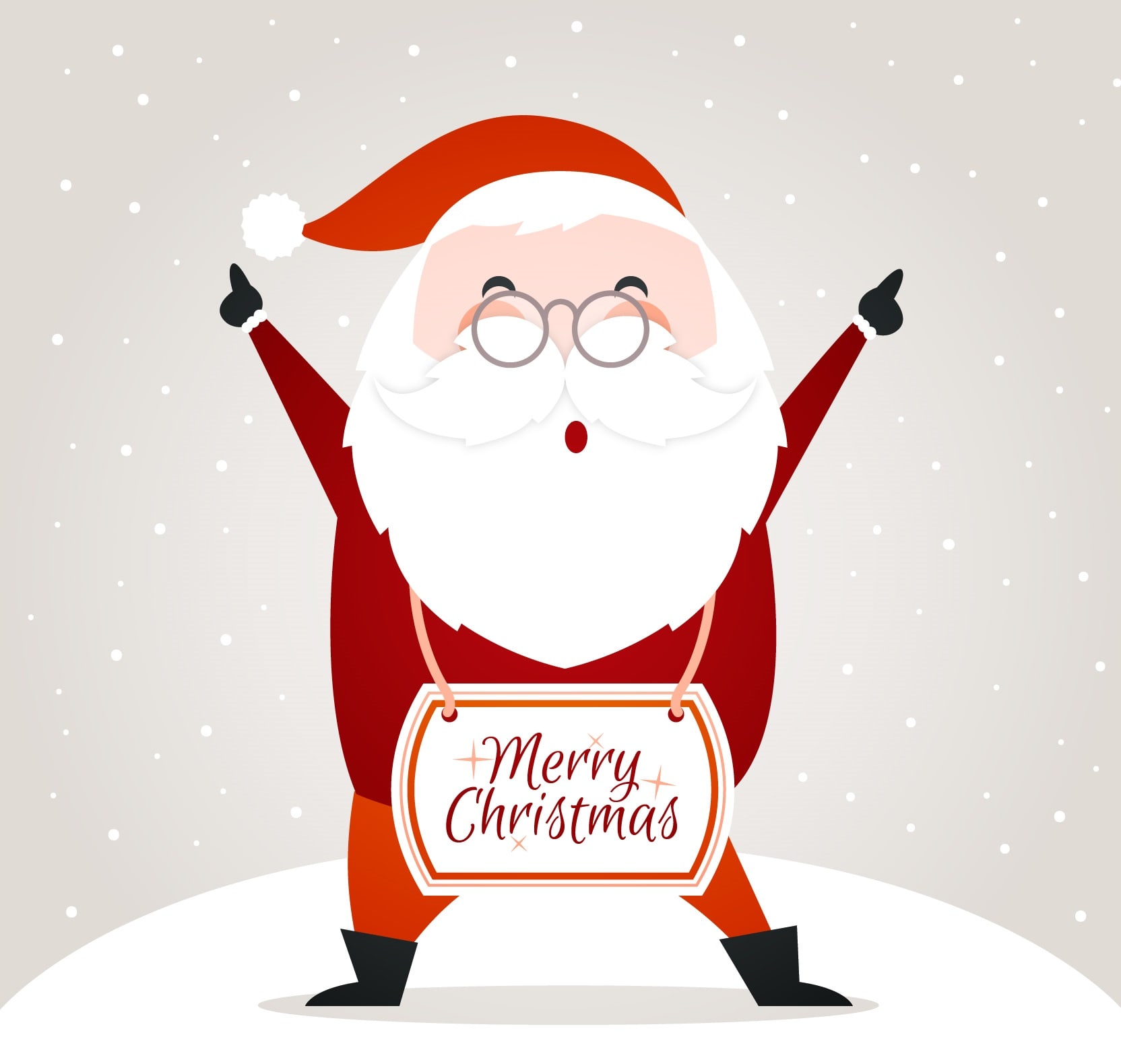 Papai Noel: Mude sua forma de pensar, para mudar sua forma de agir. (Reprodução)