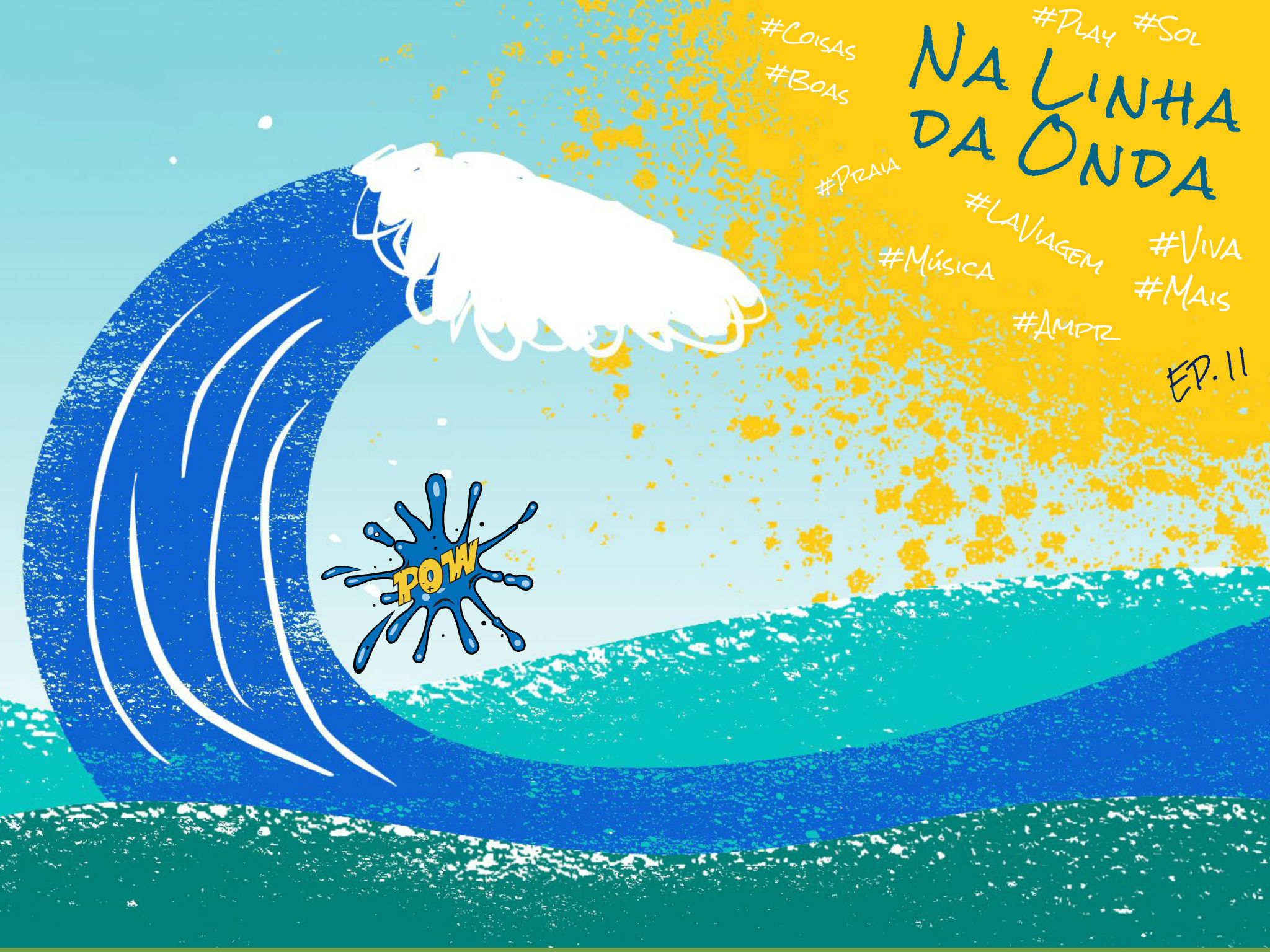 Na Linha Da Onda, mais que uma playlist, uma arte para os ouvidos. (Arte: La Viagem)