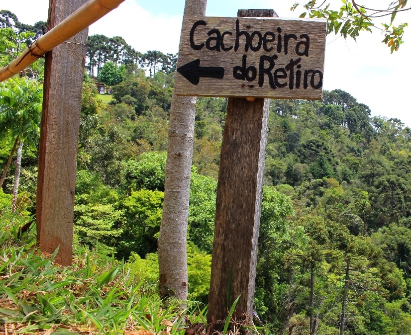 A Cachoeira do Retiro, fica próxima a cachoeira das 7 quedas na cidade de Gonçalves, no Sul de Minas Gerais. (Foto: La Viagem)