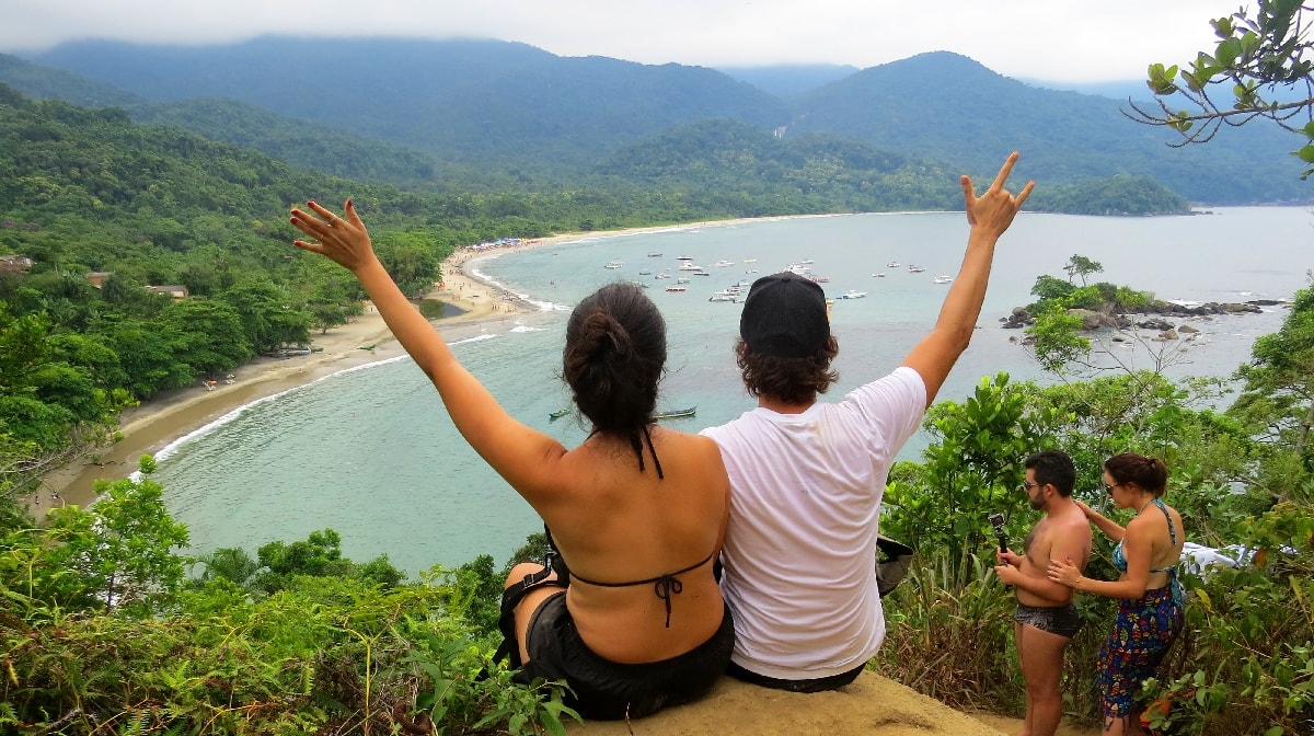 Situada dentro do Parque Estadual de Ilhabela, a Praia dos Castelhanos é um dos destinos paradisíacos mais procurados de Ilhabela (Foto: La Viagem)
