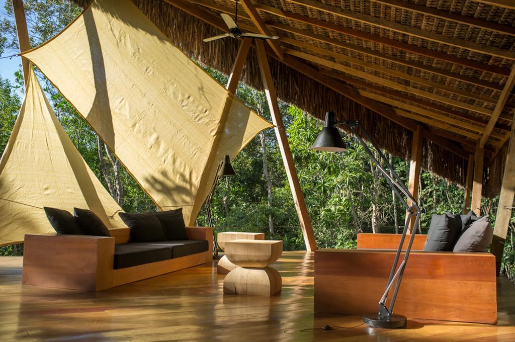 Villa Kabru, na cidade de Itacaré, na Bahia. O Glamping que mistura sofisticação e interação total com a Mata Atlântica. (Divulgação/Internet)