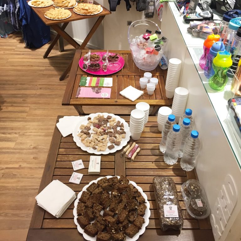Coffe Break na Track&Field com produtos orgânicos . (Divulgação/Track&Field)