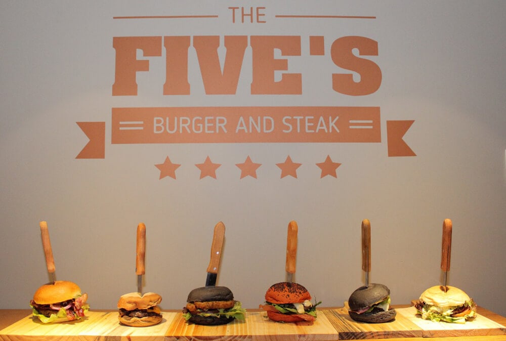 Os cinco Hamburgueres dathe Five’s atendem todos os tipos de gosto! (Divulgação/Rafael Cicconi)