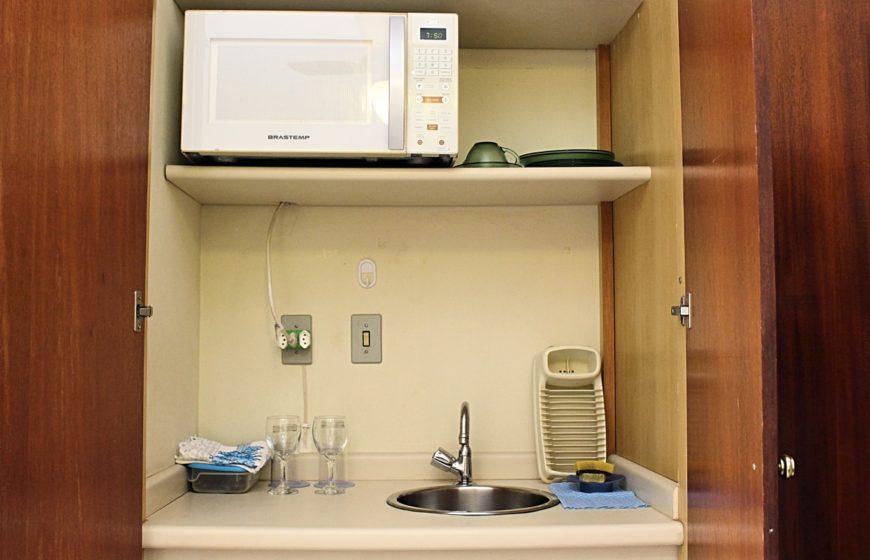 A Pousada Canto do Mar tem cozinha acoplada nos quartos para o maior conforto dos hóspedes. (Foto: La Viagem)