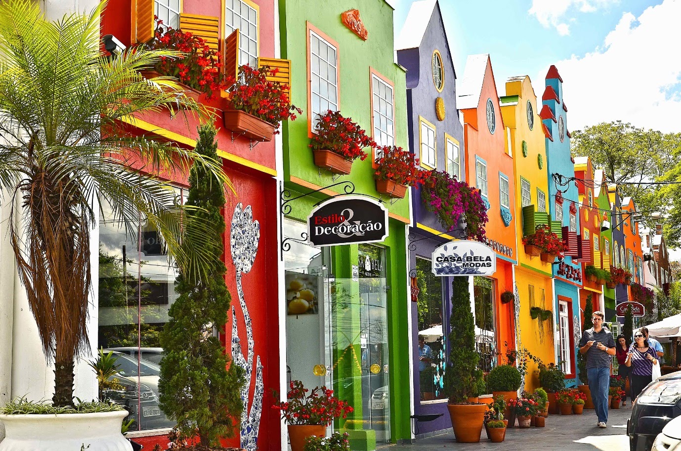 A cidade de Holambra é rica em cores e flores. (Divulgação: Internet)