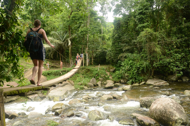 Poço do Tarzan, na cidade de Paraty, no Rio de Janeiro. (Foto: Internet)