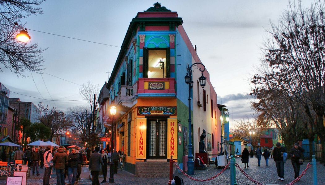 Caminito em Buenos Aires, Argentina.