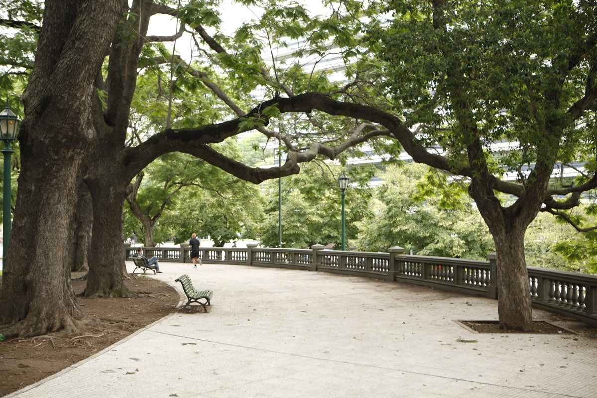 Plaza San Martín em Buenos Aires, Argentina.